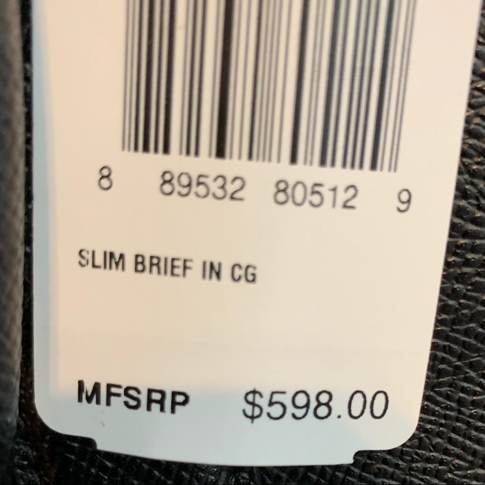 Coach slim briefcase - Picture 4 of 12